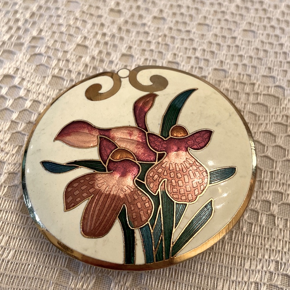 Vintage Scarf Brooch